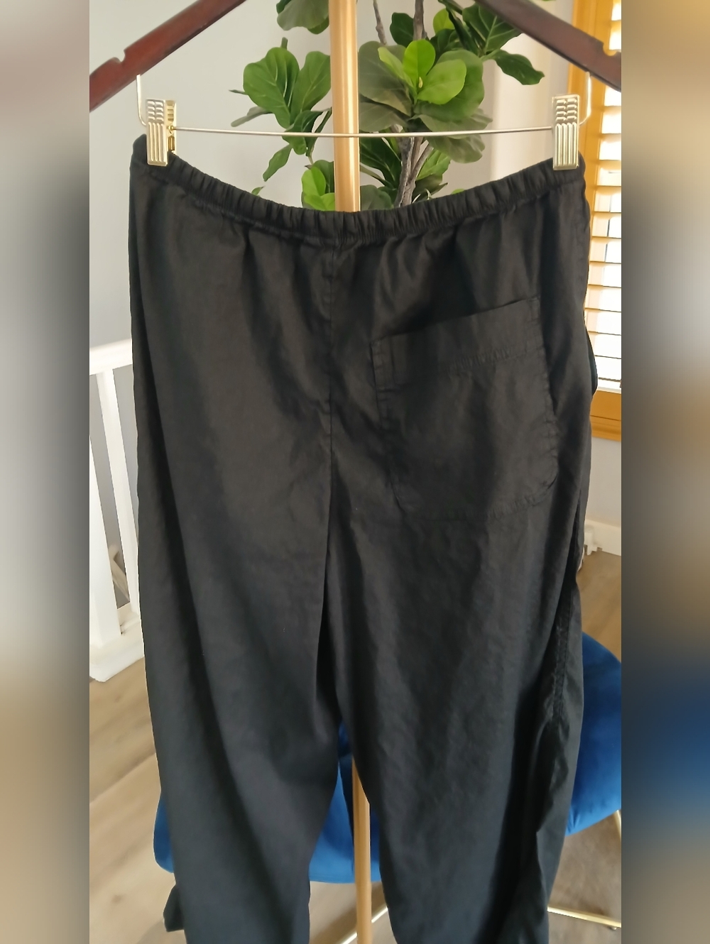 Athleta Paradise Wide Leg Pant in Black. Size S - Picture 8 of 12